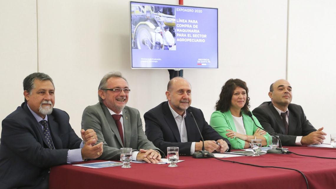 LA PROVINCIA LANZÓ UNA LÍNEA DE CRÉDITO PARA COMPRA DE MAQUINARIA DESTINADA AL SECTOR AGROPECUARIO
